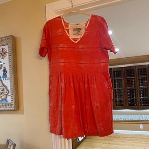 Ace & Jig dress, Flare edged in Sunkissed